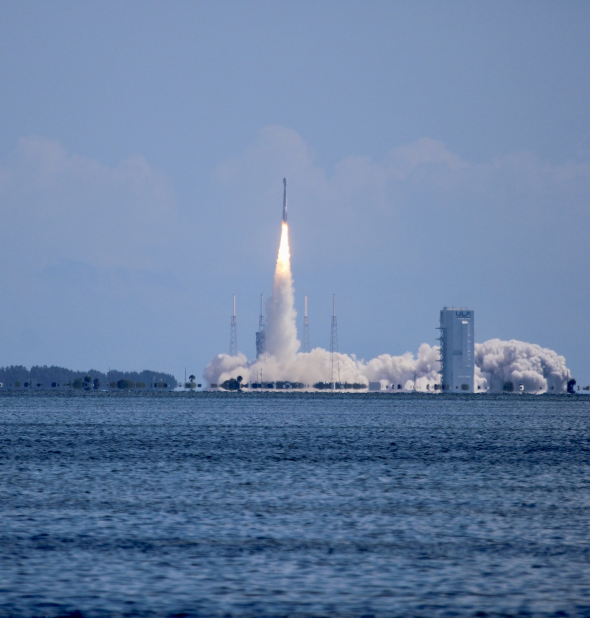 Liftoff of an Atlas V rocket carrying the Starliner capsule on the CFT-1 Mission. Photo Credit: Andrew Javor, Florida Spaceflight